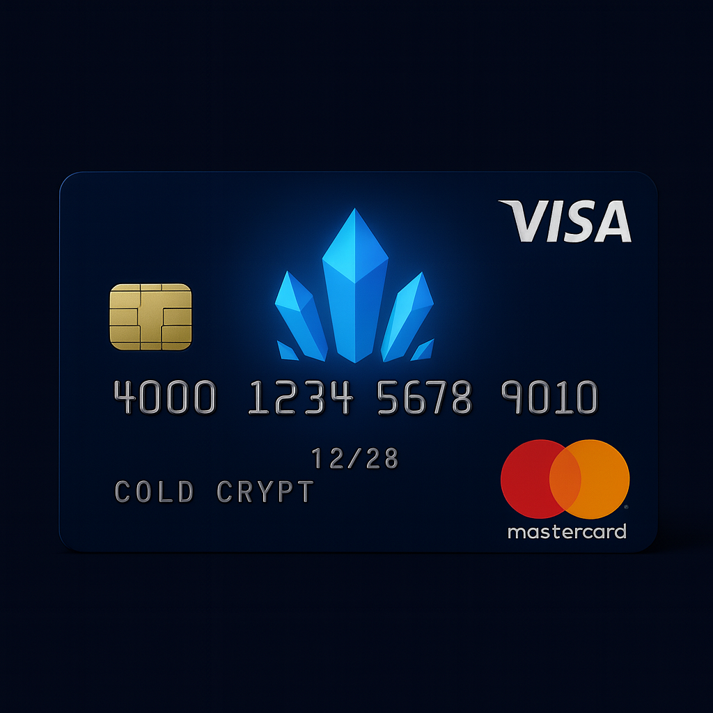 ColdCrypt Card imagery